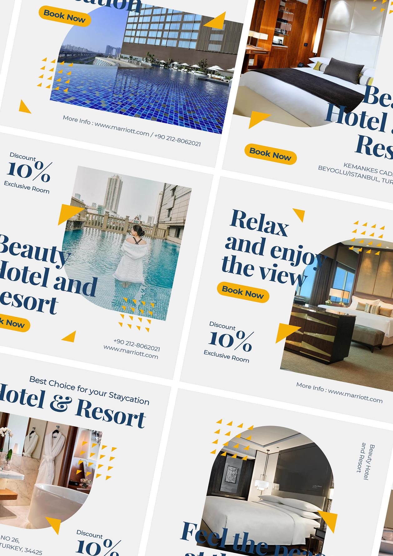 Social Media Design for JW Marriott